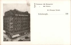 Cranston's Old Waverley Hotel Postcard