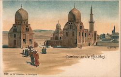 Tombs of the Caliphs, by Albert Joseph Franke Postcard