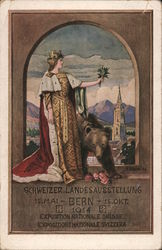 Schweizer Landesausstellung, Bern, 15. Mai - 15 Okt. 1914 Postcard