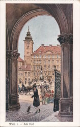 Am Hof Square Postcard