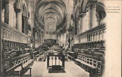 The Choir, Canterbury Cathedral Postcard