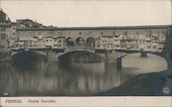 Ponte Vecchio, 1910 Postcard