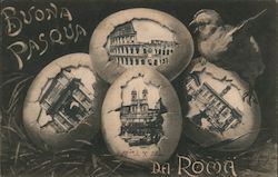 Buona Pasqua da Roma Rome, Italy Postcard Postcard Postcard