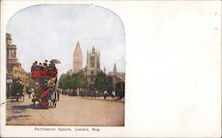 Parliament Square, London, Eng. England Postcard Postcard Postcard