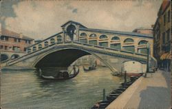 Venezia - Ponte di Rialto Postcard