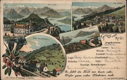 Gruss vom Rigi Postcard