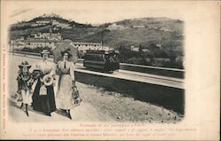 Ritornanda da una passeggrata a Fiesole Postcard