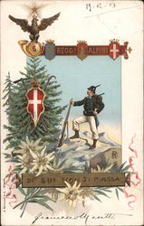 Regg Alpini Italy Postcard Postcard Postcard