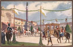 Pope Pius XI in the Vatican Gardens, Holy Year 1925 Postcard