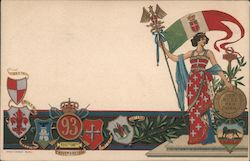 CVM Rege Pro Patria Postcard
