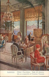 Excelsior Hotel: Meeting Room Naples, Italy Postcard Postcard Postcard