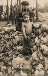 Igorot Children Postcard