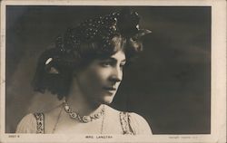 Mrs. Langtry UK Actresses Postcard Postcard Postcard