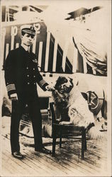 Mans Best Friend - USS Seattle Postcard