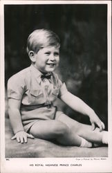 His Royal Highness Prince Charles Postcard