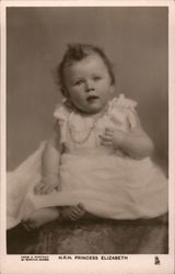 H.R.H Princess Elizabeth Postcard