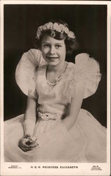 H.R.H. Princess Elizabeth Postcard