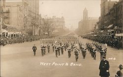 West Point Band, Taft Inauguration Parade Washington, DC Postcard Postcard Postcard