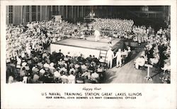 U. S. Naval Training Stations Great Lakes, Illinois Postcard