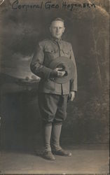 Corporal Geo Hogensen Postcard