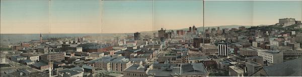 Panorama of San Francisco California