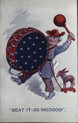 Beat It-23-Skiddoo Pin Cushion  William Jennings Bryan? Postcard