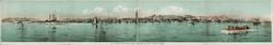 Panorama of San Francisco and Bay 1904 Postcard
