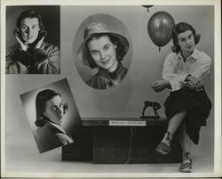 Nancy Collins, 1950's Actress Promo Shots Original Photograph