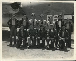 Camp Kearney Group of Airmen 1945 Original Photograph