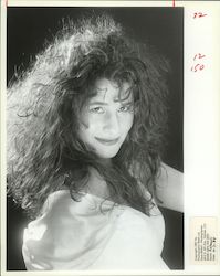 "Antonelli" 1987, Model with Big Hair Photographs & Snapshots Original Photograph Original Photograph Original Photograph