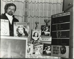 Eduardo Palhinha, Bette Davis Fan with Collectibles, 1989 Original Photograph