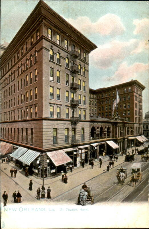 St. Charles Hotel New Orleans Louisiana