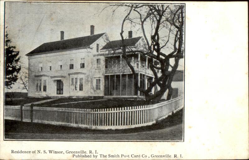 Residence of N.S. Winsor Greenville Rhode Island