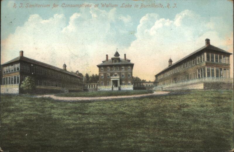 R.J. Sanitarium for Consumptives at Wallum Lake Burrillville Rhode Island