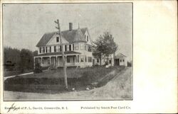 Residence of F.L. Gavitt Postcard