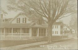 William Angell's Residence Postcard