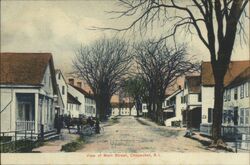 View of Main Street Postcard