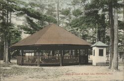 Merry-Go-Round at Pearl Lake Postcard
