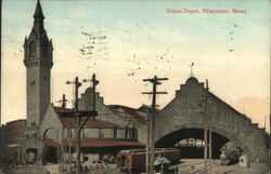 Union Depot Postcard