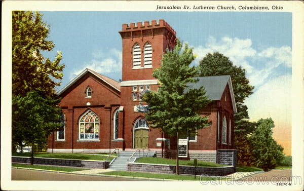 Jerusalem Ev. Lutharen Church Columbiana Ohio