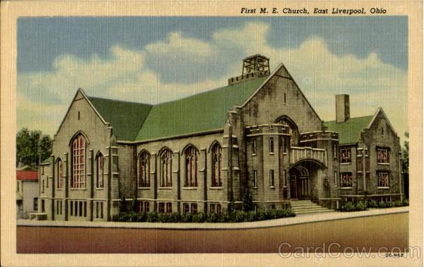 First M.E.Church East Liverpool Ohio