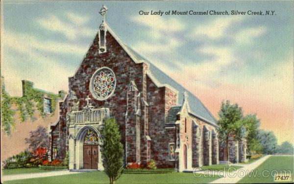 Our Lady Of Mount Carmel Church Silver Creek New York