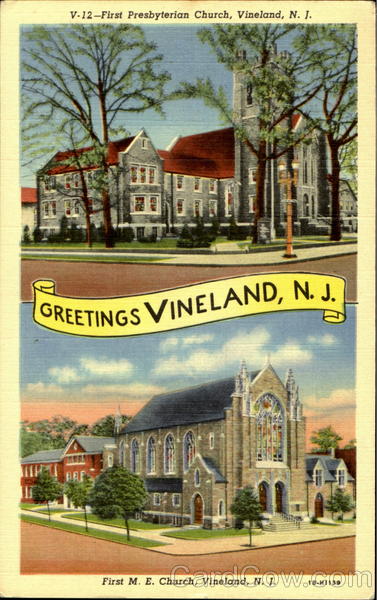 First Presbyterian Church/First M.E. Church Vineland New Jersey
