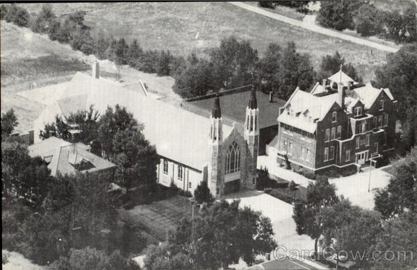 St. Joseph'S Catholic Church, School & Hall Atkinson Nebraska