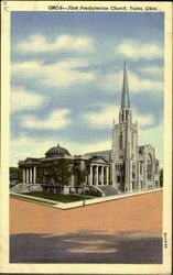 First Presbyterian Church Tulsa, OK Postcard Postcard