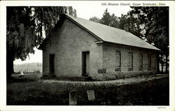 Old Mission Church Postcard