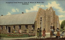 Evangelical United Bretheren ,Camp St. Marys Ohio Postcard Postcard