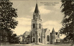 First Presbyterian Church Postcard