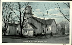 Holgate M. E. Church Ohio Postcard Postcard