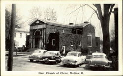 First Church Of Christ Medina, OH Postcard Postcard